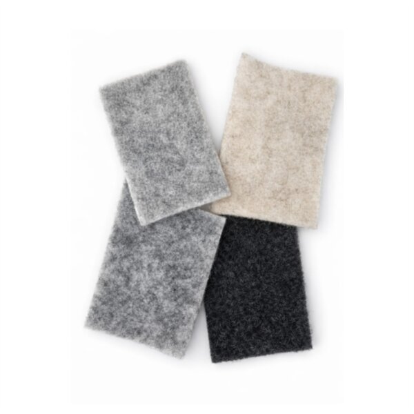 B4F Originale Musterprobe selbstklebende Filzverkleidung, Musterbuch (5,5 × 8,5 cm)