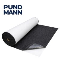 B4F Selbstklebender Filzbelag in Anthrazit – Rolle 6 m² / 4mb