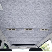 B4F Selbstklebender Filzbelag in Neutralgrau – Rolle 1,5 m² / 1mb