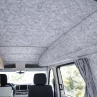 B4F Selbstklebender Filzbelag in Neutralgrau – Rolle 4,5 m²