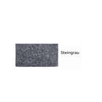 B4F Original Carpet-Filz Steingrau-gemasert gerollt 6m² / 3mb mit Kleber